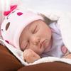 Simulation Eye Closed Sleep Baby Baby Toy Rebirth Doll Holiday Gift Cute Children's Doll Companion