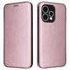 Phone Case For Oppo Reno15 5G (Global) / 15c 5G (China) Carbon Fiber Texture Drop-Proof PU Leather Phone Cover
