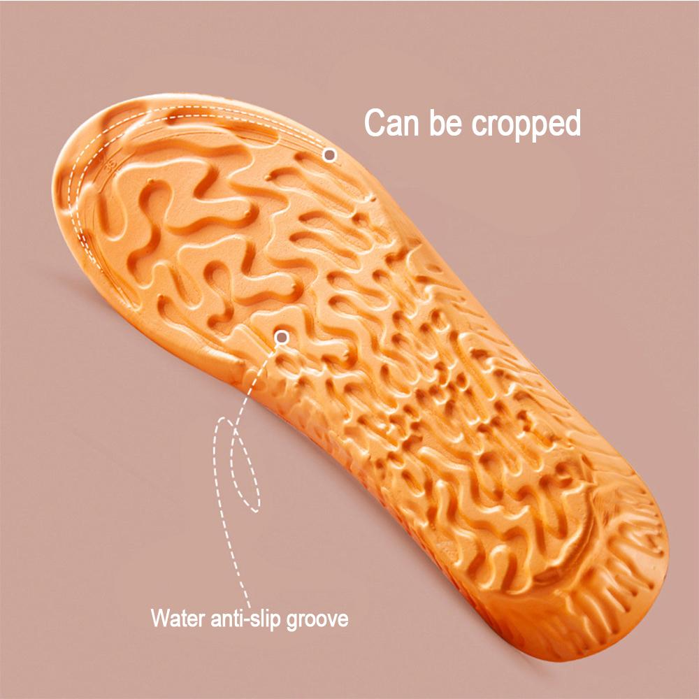 1,5-3,5 см Невидимые Стельки для Увеличения Роста Спортивные Оранжевые EVA Пена с Памятью Подошва для Обуви Дышащие Удобные для Ухода за Ногами Мужчин