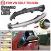 2X Flowing Water Dynamic Side Mirror Sequential Blinker LED Turn Signal Light for VW Golf 7 VII MK7 MK7.5 GTI R Sportsvan Touran