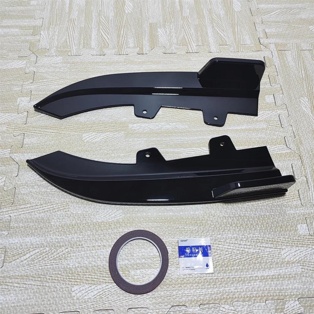 Car Rear Bumper Lip Side Diffuser Spoiler Splitter For BMW 4 Series G22 Coupe G23 Convertible M-Sport 2020-2024+ Bodykits Tuning