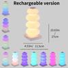 Сенсорный переключатель Светодиодная RGB 16 цветов Сделай сам Многоступенчатое изменение цвета Настольная лампа Спальня Прикроватная Атмосферное освещение