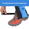 1 Pair Outdoor Leg Gaiter Adjustable Waterproof Men Women Hiking Climbing Snow Skiing Hunting Snake Guard Snow Boot Shoe Gaiter Leg Protector Cover