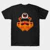 Азиатский размер Мужская футболка с принтом Philadelphia Gritty Eyeball Of Hell Печать методом термопереноса без вырезания Хлопковая футболка