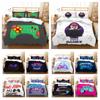 Bed Set Cover Gamepad Print Duvet Cover Set Cool Home Bed Clothes Kid Teen Single Double Size Bedding Set Cover