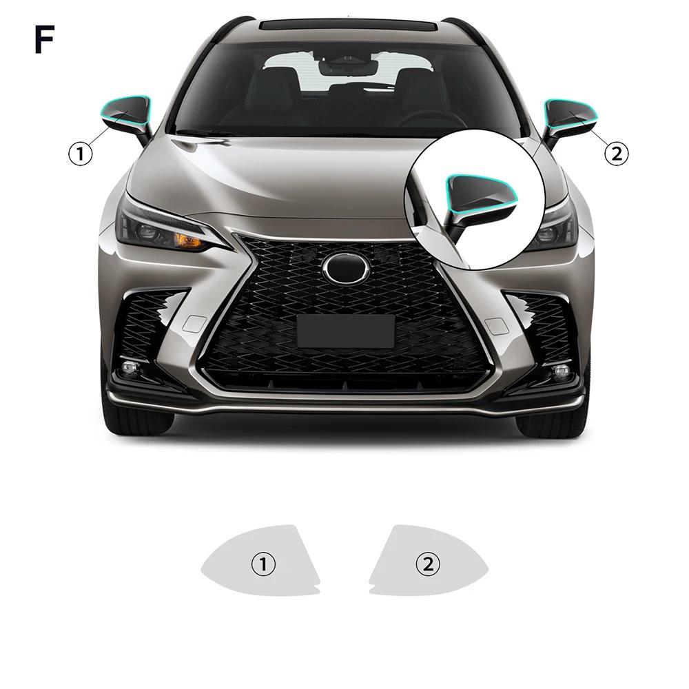 for Lexus NX 250 350 350H 450H 2024 Clear Pre Cut PPF Scratch Car Paint Protection Film TPU Headlight Rearview mirror