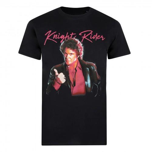 Knight Rider Mens Thumbs Up T-Shirt