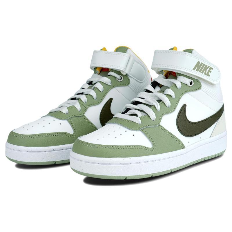 Nike Кроссовки Court Borough Mid Off White Green GS FV3649-171