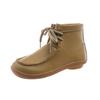 Fashion Hot Selling Women's Boots Lace Up Flat Shoes for Women Round Toe Mid-calf Modern Boots Outdoor Anti-slip Platform Ladies Shoes