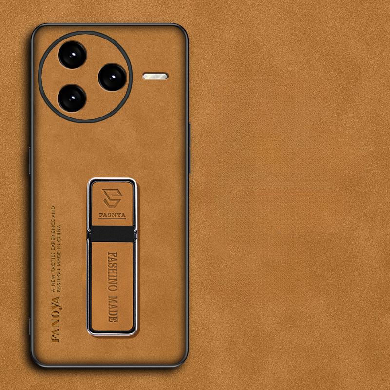 Для Redmi K80 Pro K 80 Skinsheep кожаный чехол для камеры противоударный бронированный чехол для Xiaomi Redmi K80Pro матовый бампер магнитный держатель подставка защитный чехол