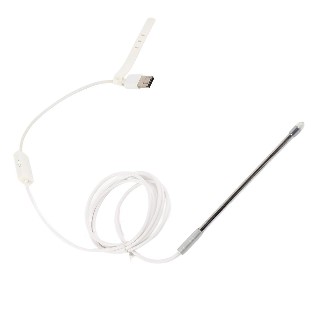 4.9mm Visual Ear Nose Cavity Endoscope Endoscope Camera Video Inspection Earpick With LED Light