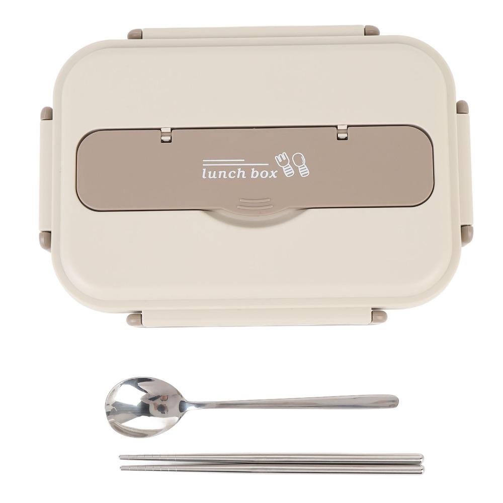 3 Compartments Compartment Lunch Box 1000ml Food Container Lunch Storage Container For Picnics