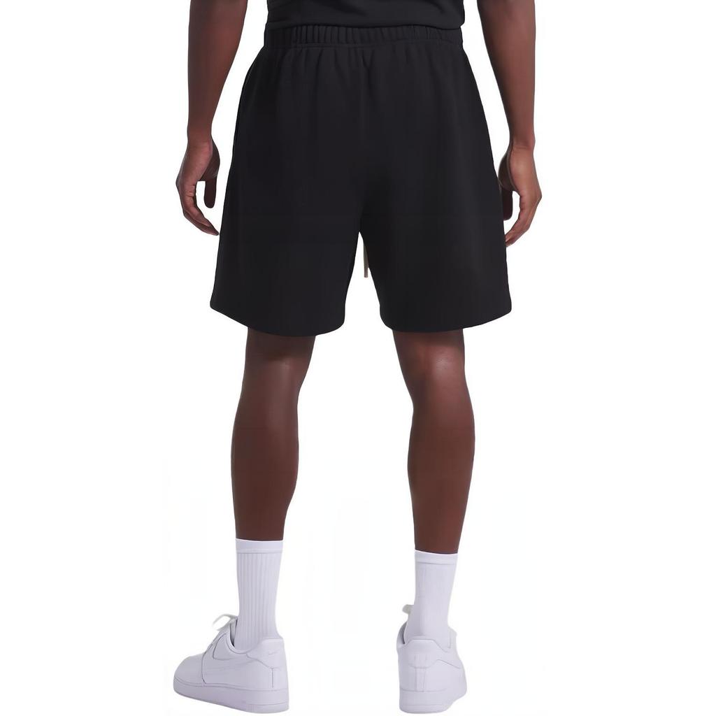 Fear of God Essentials X NBA Шорты-толстовка Черные Мужские Топы 160AL244001F