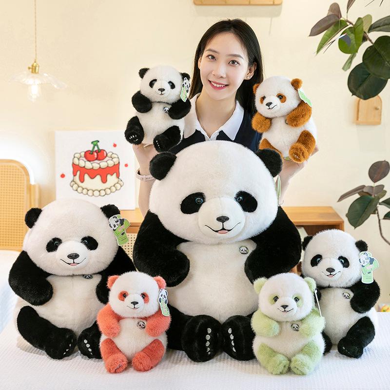 Милая плюшевая игрушка Большая панда – Очаровательная мягкая игрушка для детей