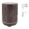 300ml Wood Grain Aromatherapy Diffuser 7 Colors LED Light Quiet Essential Oil Diffuser Humidifier