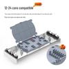 HAILE 2-in 2-out 24-Core Outdoor Fiber Optic Splice Closure