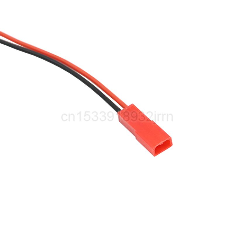 10 шт. JST 2-контактный 10 см 15 см 20 см мужской женский соединительный провод 2P штекерный разъем DIY электрический кабель для RC BEC батареи игрушки 22AWG красный