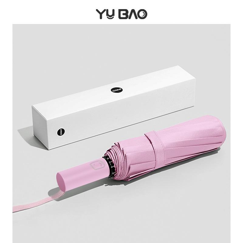 Автоматический УФ зонт-наоборот цена зонт от солнца палатка защита от солнца УФ-защита зонтик тройного сложения