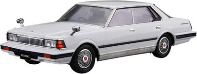 Aoshima Bunka Kyozai The Model Car 57 Масштаб Nissan P430 4HT280E Brougham Пластик Пластиковая Модель (АОСИМА) нет. 1/24 Cedric/Gloria '82 Предварительно окрашенный