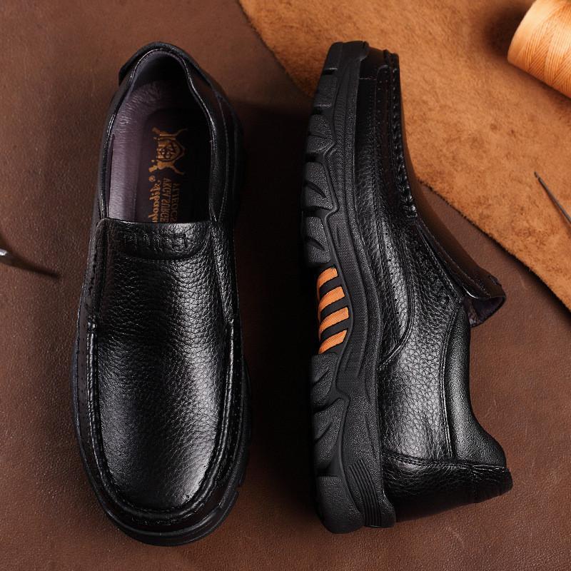 Men's Loafers Soft Comfortable Business Dress Shoes Fashion Designer Casual Formal Social Footwear for Office Work Wedding Daily Wear