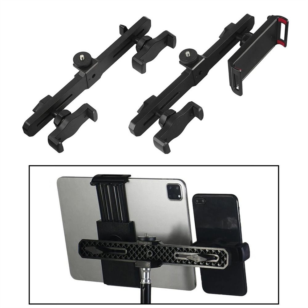 Video Recording Crossbar Clip Mobile Live Bracket Smartphone Tripod Holder Smartphone Tripod Clip