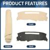Dashboard Cover Dash Cover Mat Carpet for Chevy S10 Blazer 1998-2005 Polyester Beige