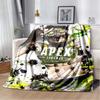 Мультяшное одеяло для геймера Apex Legends, фланелевое, мягкое, теплое, плюшевое покрывало, для спальни, гостиной, кровати, дивана, пикника, подарок для мальчика