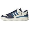 Adidas Originals Forum 84 Low Leather Suede Comfortable Low-Top Sneakers Unisex Sneakers Deep-Navy-Blue GX2162