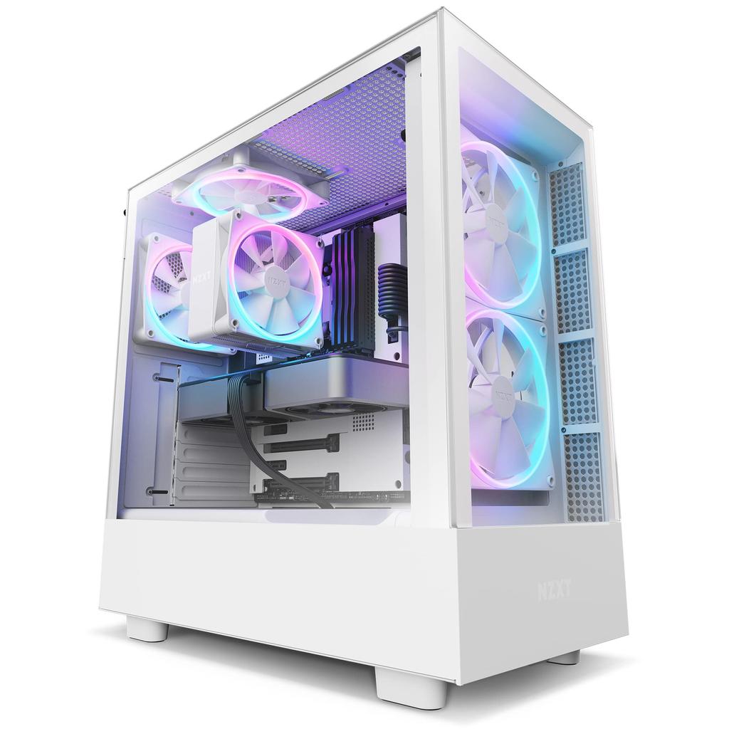 Кулер для процессора NZXT с воздушным охлаждением T120 белый FN1806 RC-TN120-W1