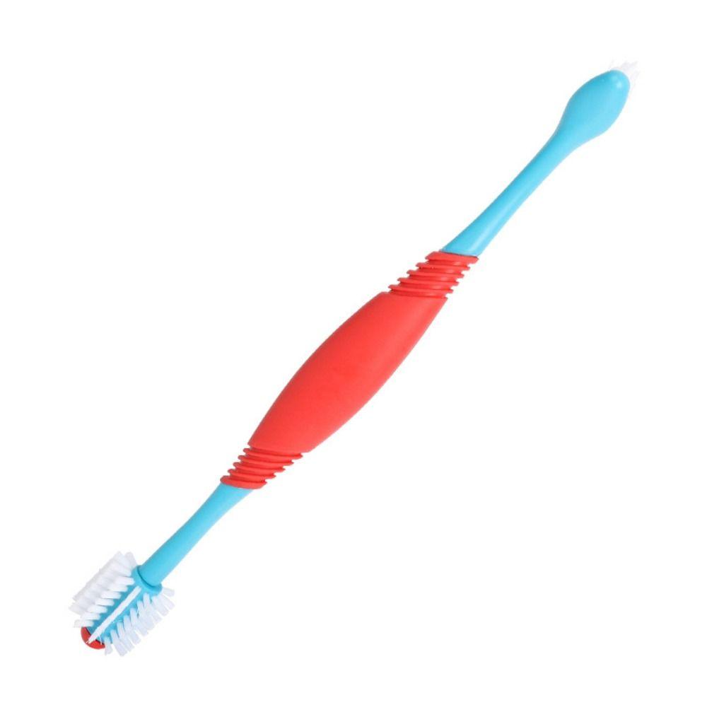 Plastic Multi-angle  Dog Toothbrush 360° Cat Grooming Toothbrush Pet Finger Toothbrush  Cleaning