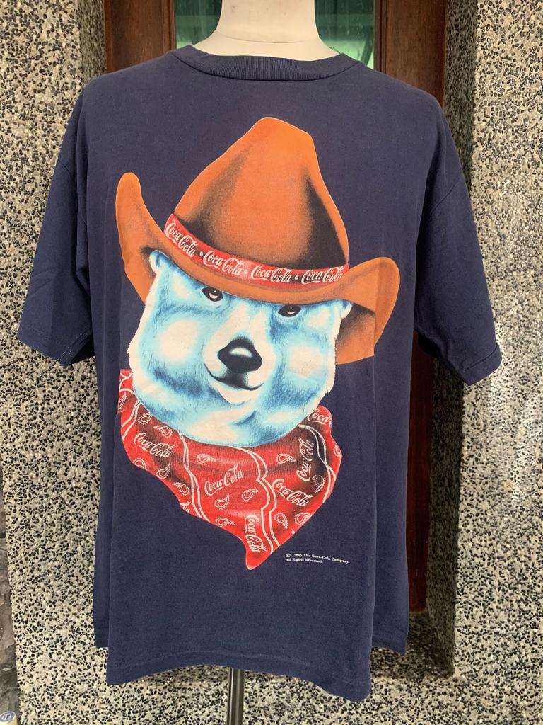 Vintage 90s Coca Cola Bear T shirt