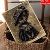 Elegant Black Cat with Pearls and Diamonds Painting Art Kit DIY Gemstone Beading Craft Kit Home Wall Decoration
