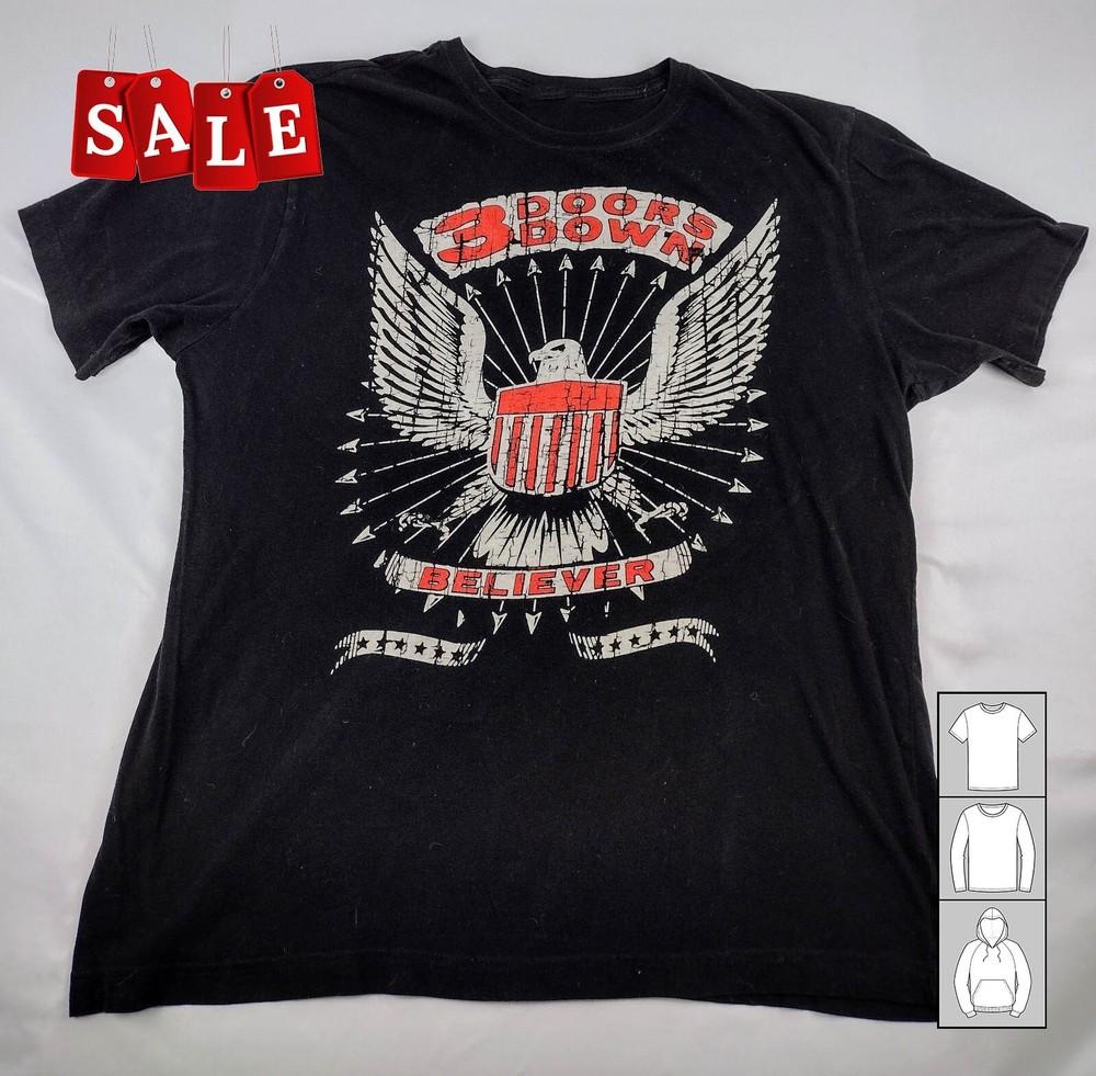 New 3 Doors Down Believer Gift For Fans Unisex S-5XL Shirt UK208