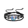 1Pc Disney Princess Frozen Elsa Anna Cinderella Mermaid Rapunzel Bangle Bracelet
