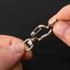 Zinc Zinc Alloy Cat Lobster Claw Clasp Keyring Making Split Key Ring Connector  DIY Jewelry