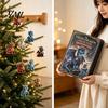 Unique Christmas Gifts Dragon Advent Calendar 2026, 2D Flat Acrylic Ornaments, Tree Ornaments 24 Days Countdown Gift Box for Kids, Fantasy Lovers