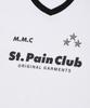 SAINTPAIN Sp M.M.C Star Varsity V-Neck T-Shirt - White