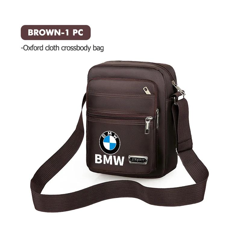 BAGE7 2026 Car Sticker Oxford Men's Satchel Crossbody Hand Machine Casual Handbag For BMW E87 E70 E91 E30 G20 E92 E93 E60 E46 E90 G30