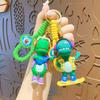 Креативная спортивная кукла-динозавр Брелок Подвеска для машины Пара Изысканная Маленький подарок Подвеска