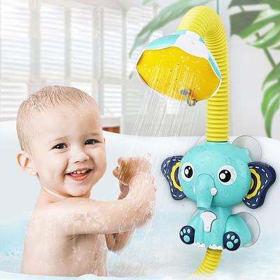 Детские игрушки для ванны, водная игра, модель слона, кран для душа, электрическая игрушка для распыления воды