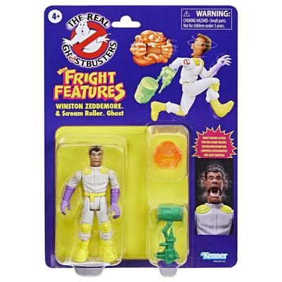 Охотники за привидениями Kenner Classic Authentic Winston Zeddemore Scream Roller Ghost Retro Action Figure для детей и игрушек, 4+