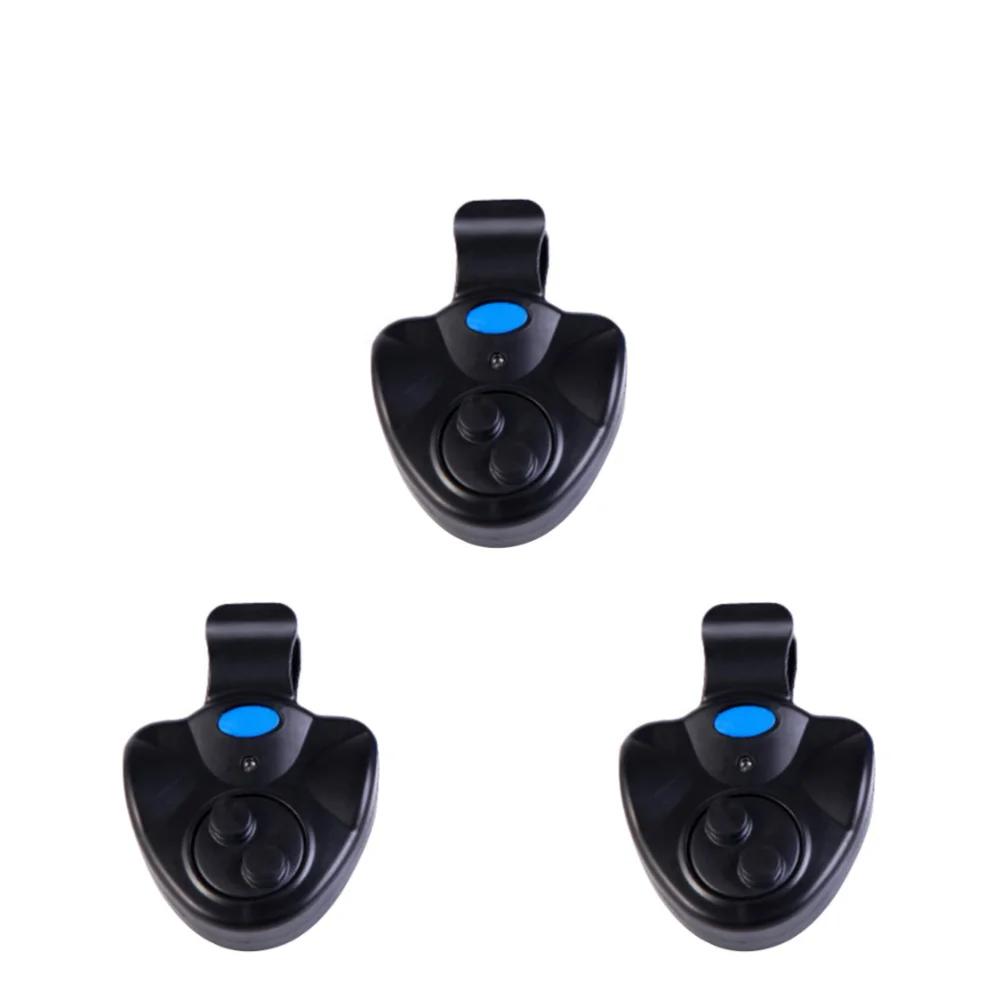 1-10 шт. Светодиодные сигнализаторы поклевки Портативные сигнализаторы поклевки карпа Индикатор оповещения о леске Буфер Удилище Громкий сигнал