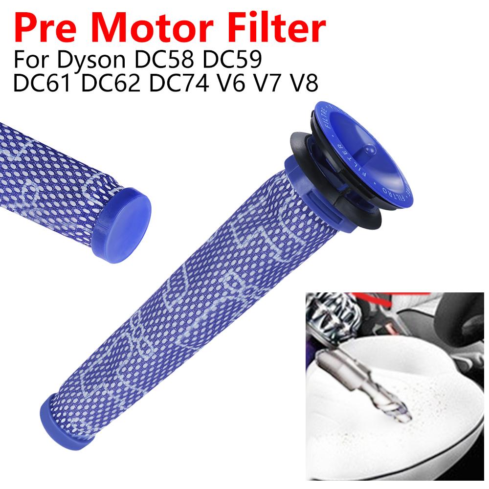 Ручной пылесос Моющийся предмоторный фильтр для Dyson V6 V7 V8 DC58 DC59 DC61 DC62 DC74