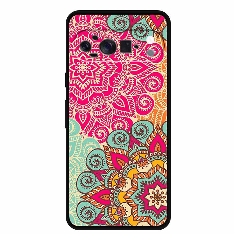 Soft Cover For Google Pixel 10 Pro Case Silicone Gradient Marble Cool Wolf Funda Cover for Google 10 Pro Pixel10 Pro Capa Coque