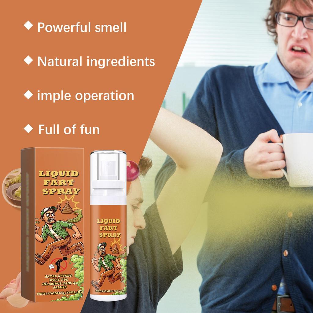 SUPER STINK (Mega Size 100ml) - Fart Spray - 'Insanely Strong' Extra Potent Stink - Fake Poop Smelling Prank Stuff - Smells Like Super 'Bad' Gas