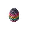 3D Printed Twisty Fidget Egg Portable Sensory Toy Stress Relief Desk Toy for Office Workers Kids Easter Basket Fillers