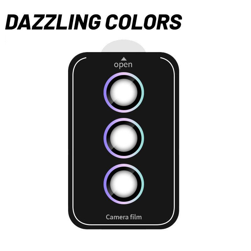 Samsung Galaxy A14 A24 A34 A54 A15 A25 A35 A55 A05 A05S Металлическое защитное кольцо из закаленного стекла для объектива задней камеры