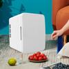 4L Mini Fridge Multi Use Cosmetics Fridge Desktop Small Portable Cooling Case  for Outdoor Camping Picnic