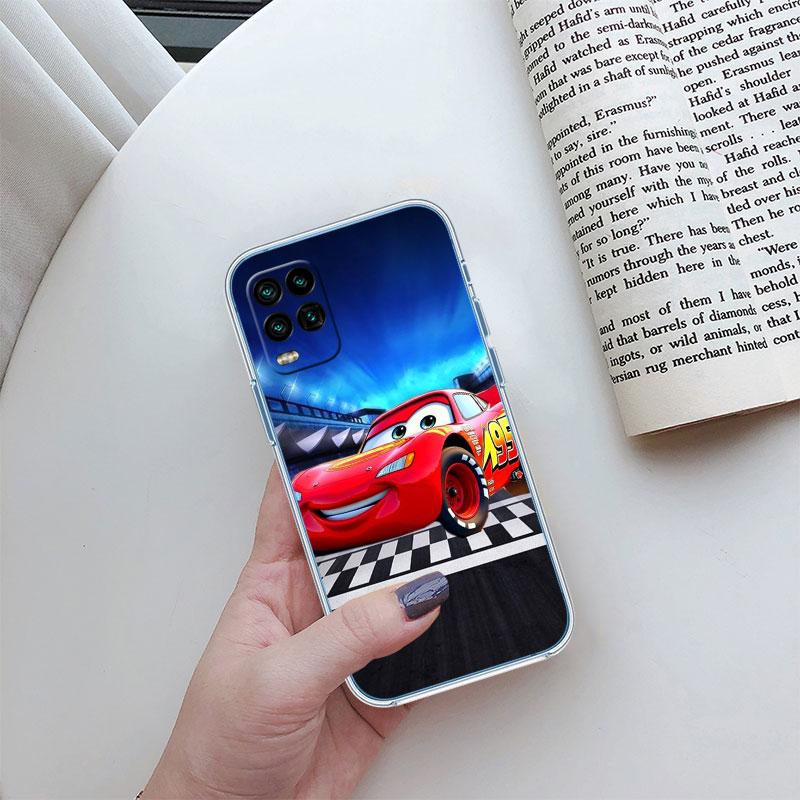 Прозрачный чехол для телефона Cars Молния МакКуин для Samsung Galaxy A04 A04S A14 A23 A34 A54 M23 M33 M52 M53