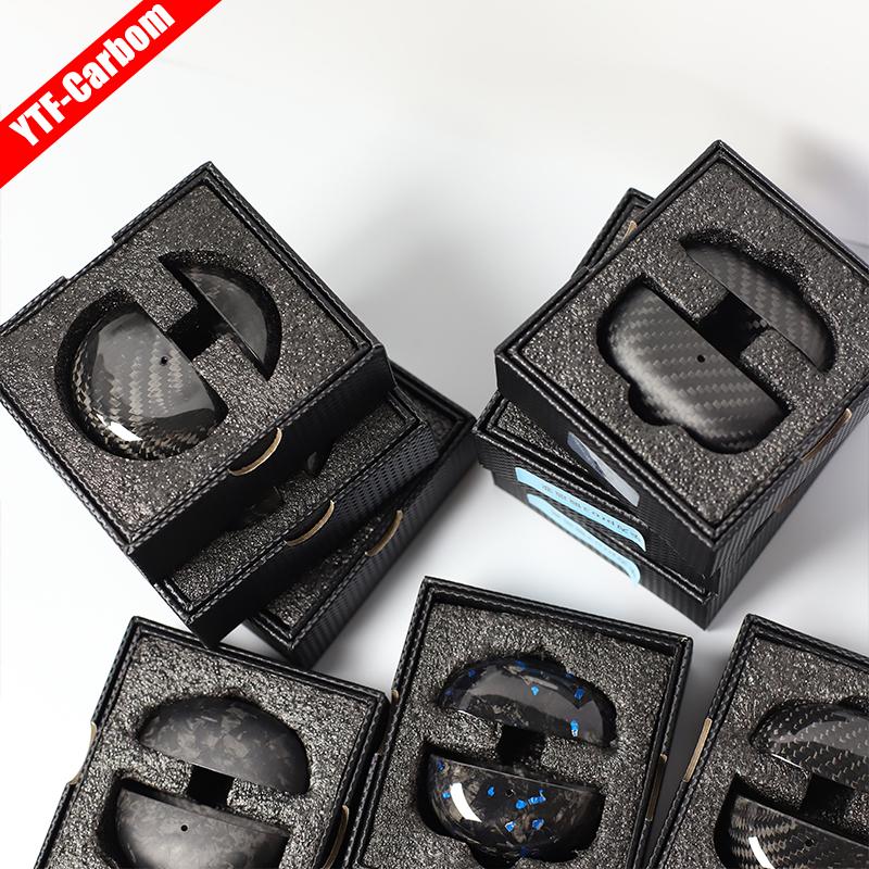 YTF-carbon Чехол из углеродного волокна для AirPods 3 Беспроводная зарядка Bluetooth-наушники Защитная наклейка для FreeBuds Pro 3 Тонкий и легкий Pro2